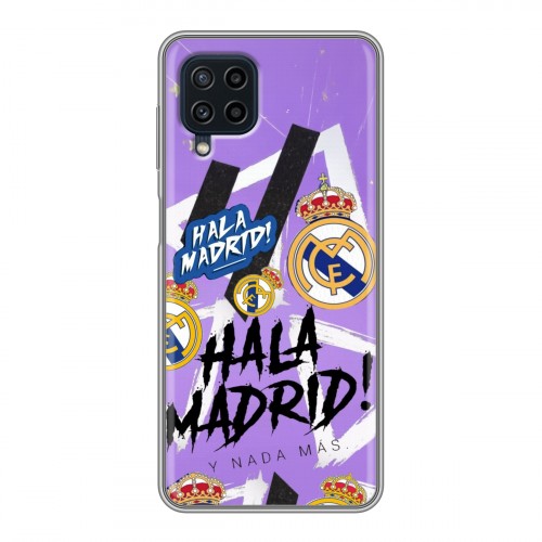 Дизайнерский силиконовый чехол для Samsung Galaxy A22 Real Madrid Реал Мадрид