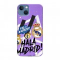 Дизайнерский силиконовый чехол для Iphone 13 Real Madrid Реал Мадрид