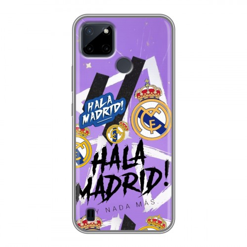 Дизайнерский силиконовый чехол для Realme C21Y Real Madrid Реал Мадрид