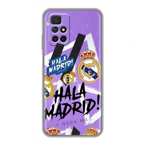 Дизайнерский силиконовый чехол для Xiaomi Redmi 10 Real Madrid Реал Мадрид
