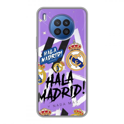 Дизайнерский силиконовый чехол для Huawei Nova 8i Real Madrid Реал Мадрид
