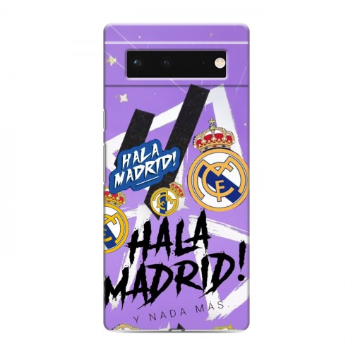 Дизайнерский силиконовый чехол для Google Pixel 6 Real Madrid Реал Мадрид