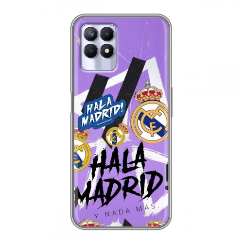 Дизайнерский силиконовый чехол для Realme 8i Real Madrid Реал Мадрид