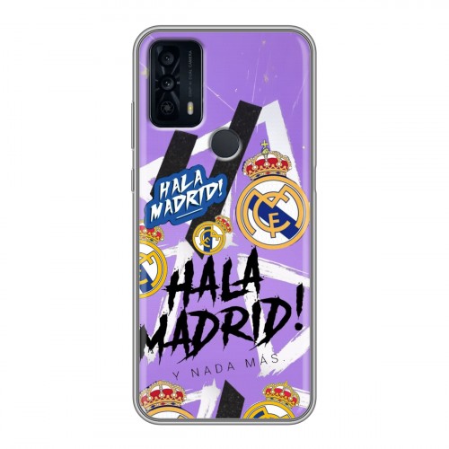 Дизайнерский силиконовый чехол для TCL 20B Real Madrid Реал Мадрид