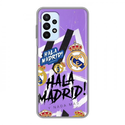 Дизайнерский силиконовый с усиленными углами чехол для Samsung Galaxy A23 Real Madrid Реал Мадрид