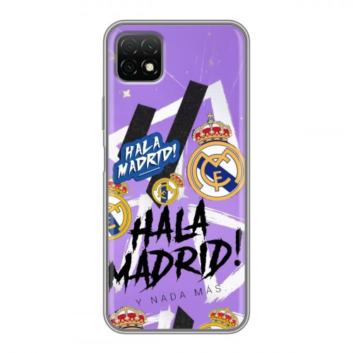 Дизайнерский силиконовый чехол для Wiko T3 Real Madrid Реал Мадрид