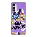 Дизайнерский силиконовый чехол для Tecno Pova 3 Real Madrid Реал Мадрид