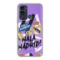 Дизайнерский силиконовый чехол для Itel Vision 3 Real Madrid Реал Мадрид