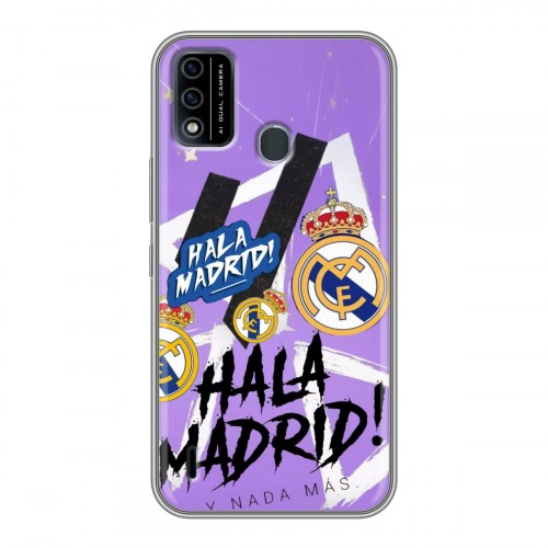 Дизайнерский силиконовый чехол для Itel A48 Real Madrid Реал Мадрид