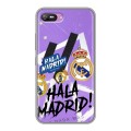 Дизайнерский силиконовый с усиленными углами чехол для Itel A25 Real Madrid Реал Мадрид