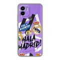 Дизайнерский силиконовый чехол для Xiaomi Redmi A1 Plus Real Madrid Реал Мадрид