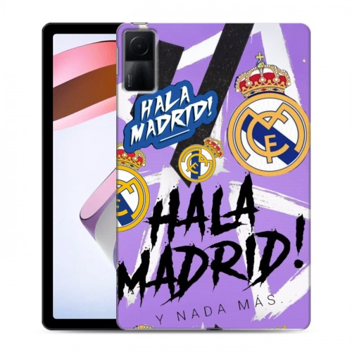 Дизайнерский силиконовый чехол для Xiaomi RedMi Pad Real Madrid Реал Мадрид