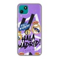 Дизайнерский силиконовый чехол для Wiko T10 Real Madrid Реал Мадрид