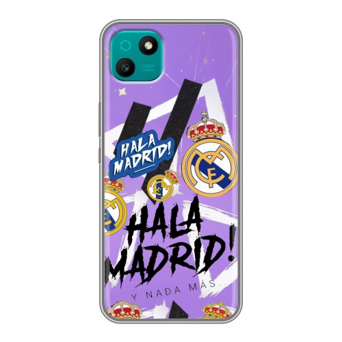 Дизайнерский силиконовый чехол для Wiko T10 Real Madrid Реал Мадрид