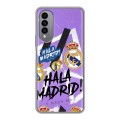 Дизайнерский силиконовый чехол для Wiko T50 Real Madrid Реал Мадрид