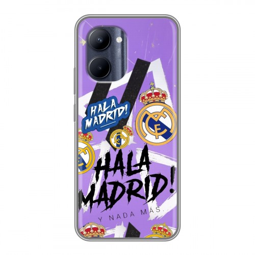 Дизайнерский силиконовый с усиленными углами чехол для Realme C33 Real Madrid Реал Мадрид