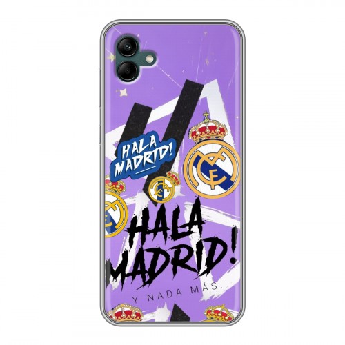Дизайнерский силиконовый чехол для Samsung Galaxy A04 Real Madrid Реал Мадрид