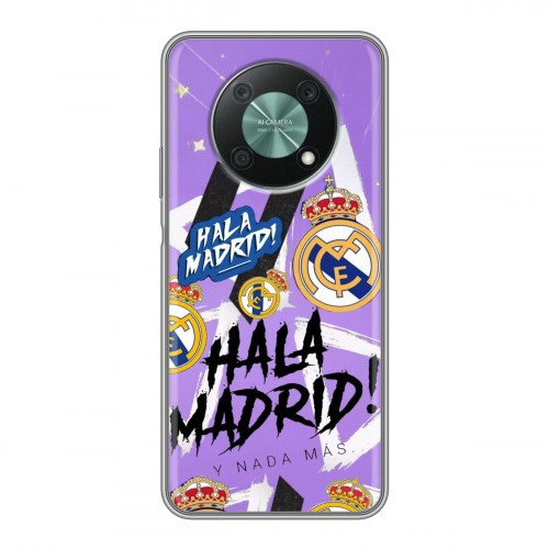 Дизайнерский силиконовый чехол для Huawei Nova Y90 Real Madrid Реал Мадрид