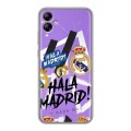 Дизайнерский силиконовый чехол для Samsung Galaxy A04e Real Madrid Реал Мадрид