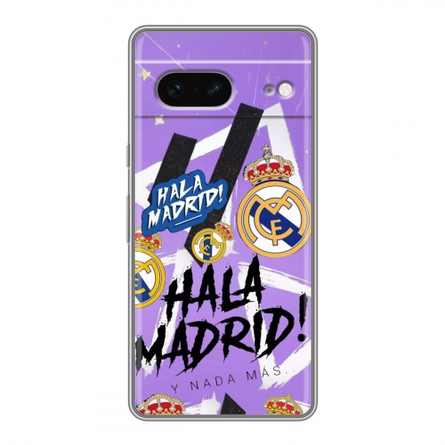 Дизайнерский силиконовый чехол для Google Pixel 7 Real Madrid Реал Мадрид