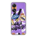 Дизайнерский силиконовый чехол для OPPO Reno8 T Real Madrid Реал Мадрид