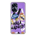 Дизайнерский силиконовый с усиленными углами чехол для Realme C55 Real Madrid Реал Мадрид