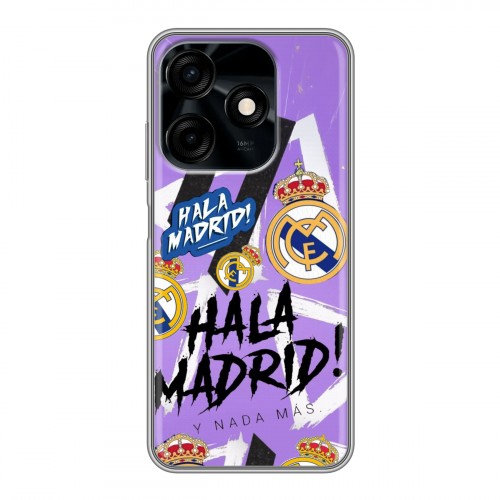 Дизайнерский силиконовый чехол для Tecno Spark 10C Real Madrid Реал Мадрид