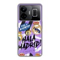 Дизайнерский силиконовый чехол для Realme GT3 Real Madrid Реал Мадрид