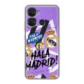 Дизайнерский силиконовый чехол для Itel P40 Real Madrid Реал Мадрид