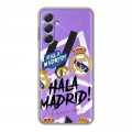 Дизайнерский силиконовый чехол для Samsung Galaxy M54 Real Madrid Реал Мадрид