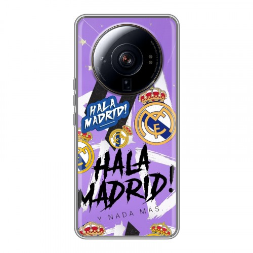 Дизайнерский силиконовый чехол для Xiaomi 12S Ultra Real Madrid Реал Мадрид