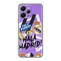 Дизайнерский силиконовый чехол для Xiaomi RedMi 12 Real Madrid Реал Мадрид