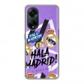 Дизайнерский силиконовый чехол для OPPO A98 Real Madrid Реал Мадрид