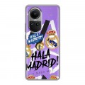 Дизайнерский силиконовый чехол для OPPO Reno10 Real Madrid Реал Мадрид