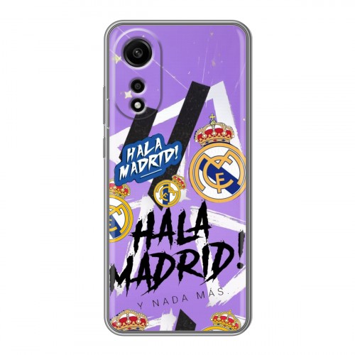 Дизайнерский пластиковый чехол для OPPO A78 4G Real Madrid Реал Мадрид