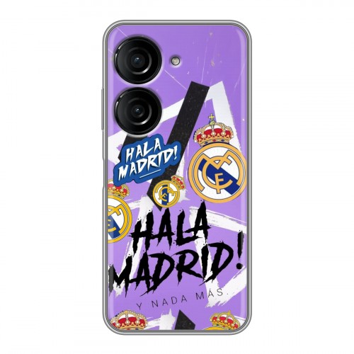 Дизайнерский силиконовый чехол для ASUS ZenFone 9 Real Madrid Реал Мадрид