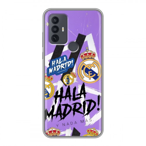 Дизайнерский силиконовый чехол для TCL 30E Real Madrid Реал Мадрид