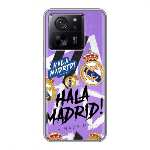 Дизайнерский силиконовый чехол для Xiaomi 13T Real Madrid Реал Мадрид