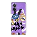 Дизайнерский силиконовый чехол для OPPO A38 4G Real Madrid Реал Мадрид