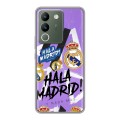 Дизайнерский силиконовый чехол для Vivo V29e Real Madrid Реал Мадрид