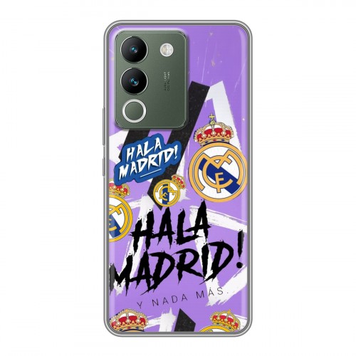 Дизайнерский силиконовый чехол для Vivo V29e Real Madrid Реал Мадрид