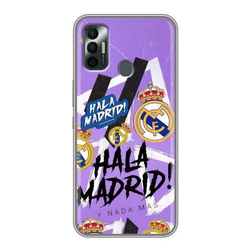 Дизайнерский силиконовый чехол для Tecno Spark 7 Real Madrid Реал Мадрид