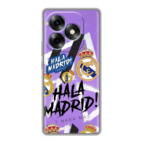 Дизайнерский силиконовый чехол для Itel S23 Plus Real Madrid Реал Мадрид