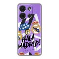 Дизайнерский силиконовый чехол для Itel A60s Real Madrid Реал Мадрид