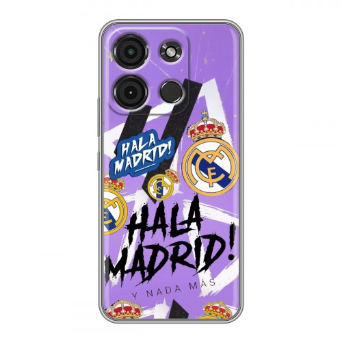 Дизайнерский силиконовый чехол для Itel A60s Real Madrid Реал Мадрид