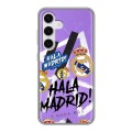 Дизайнерский силиконовый чехол для Samsung Galaxy S24 Real Madrid Реал Мадрид