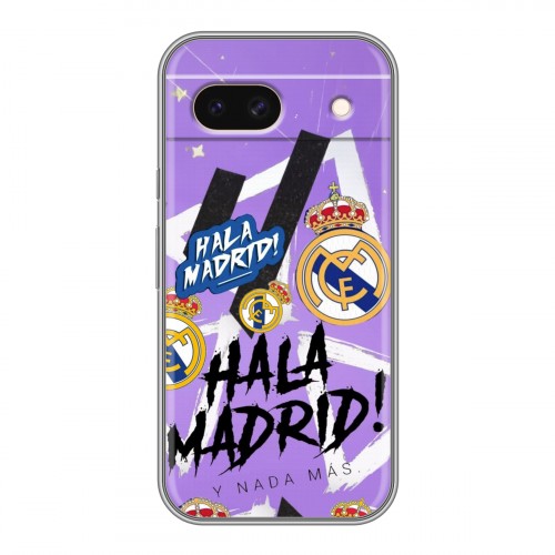 Дизайнерский силиконовый чехол для Google Pixel 8a Real Madrid Реал Мадрид