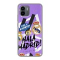 Дизайнерский силиконовый чехол для Xiaomi Redmi A2 Real Madrid Реал Мадрид
