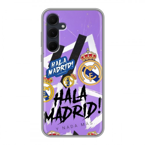 Дизайнерский силиконовый чехол для Samsung Galaxy A35 Real Madrid Реал Мадрид