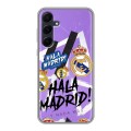 Дизайнерский силиконовый чехол для Samsung Galaxy A55 Real Madrid Реал Мадрид
